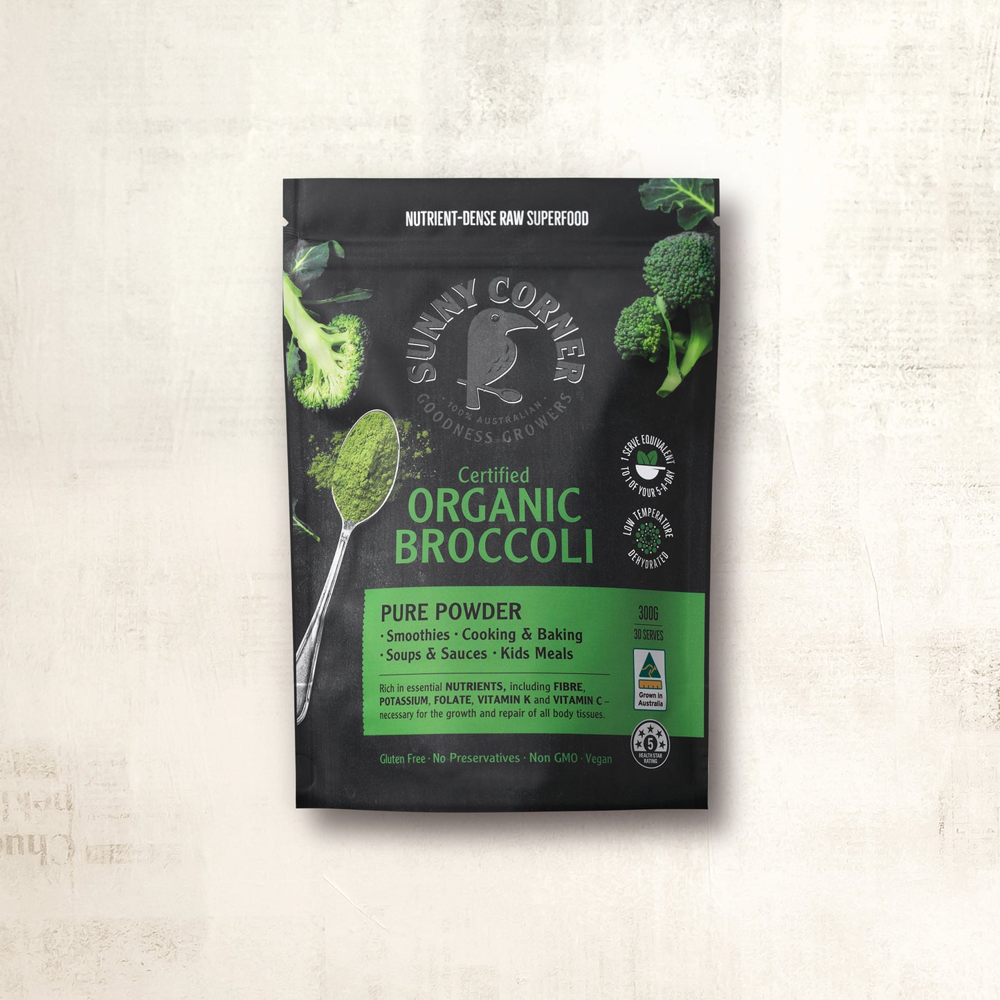 Organic Broccoli Pure Powder