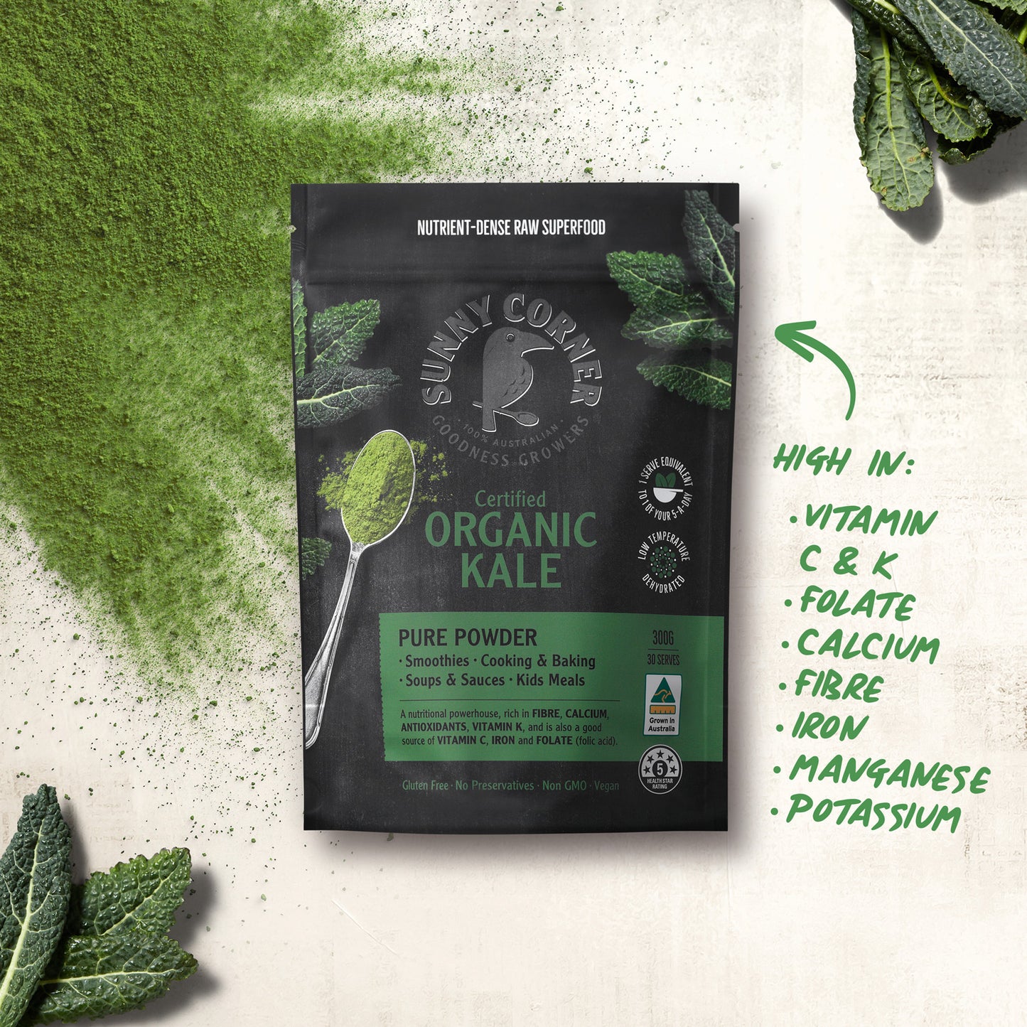 Organic Kale Pure Powder